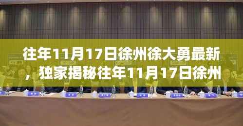独家揭秘,徐州徐大勇历年11月17日最新动态与深度解析背后的故事